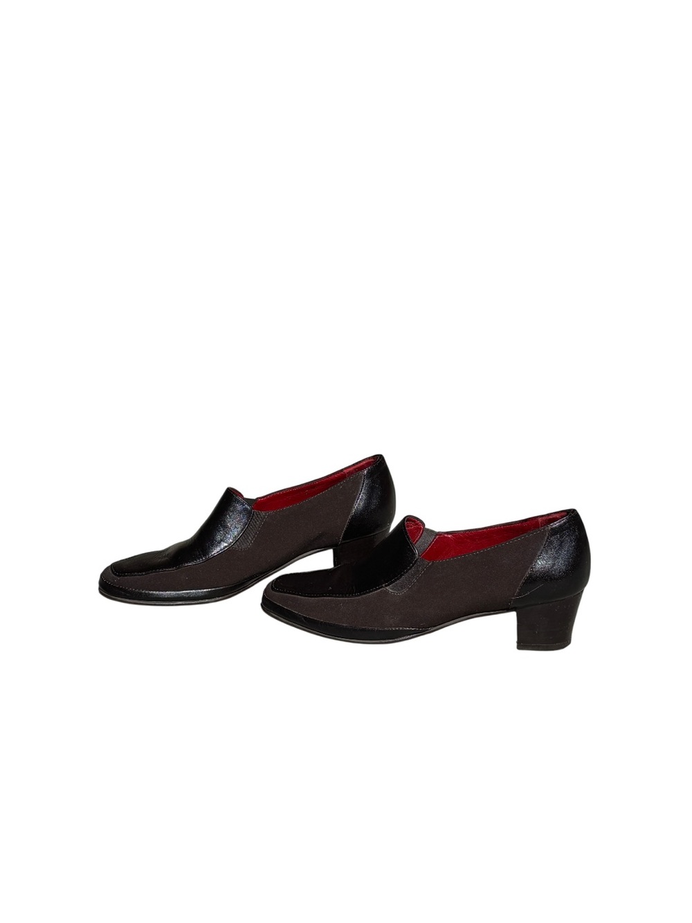 Amalfi by Rangoni Classic Women's Low Heel Slip-On Loafers in Brown